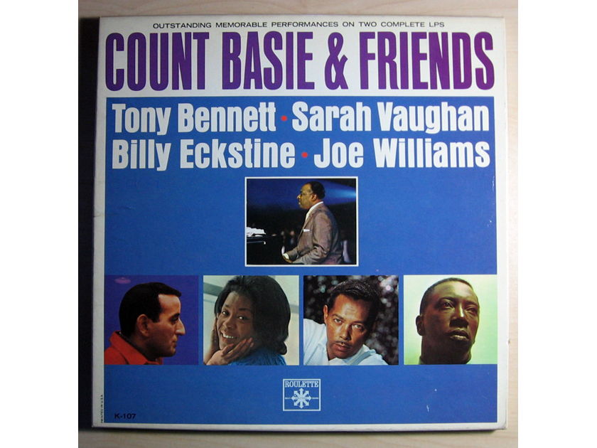 Count Basie  - Count Basie & Friends Special Edition 2 LP Box Set Roulette Records K-107