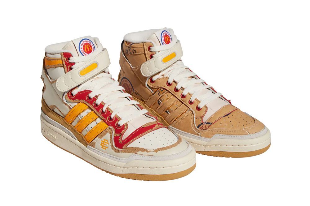 Eric Emanuel Collaborates With McDonald's And Adidas To Reimagine The ...