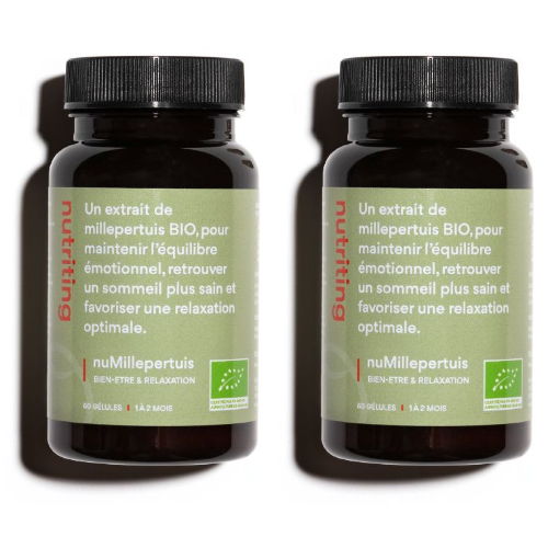 nuMillepertuis - Bien-être & Relaxation - Lot de 2