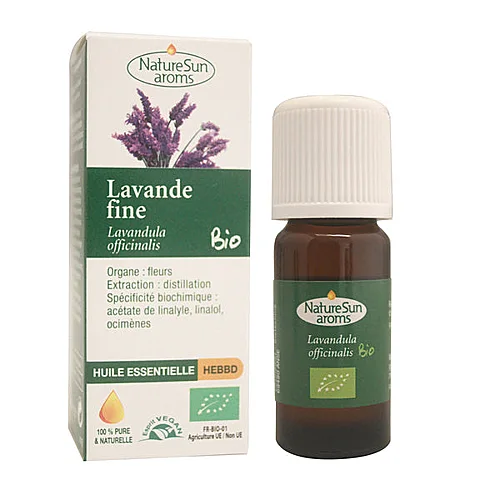 Ätherisches Bio Öl aus feinem Lavendel
