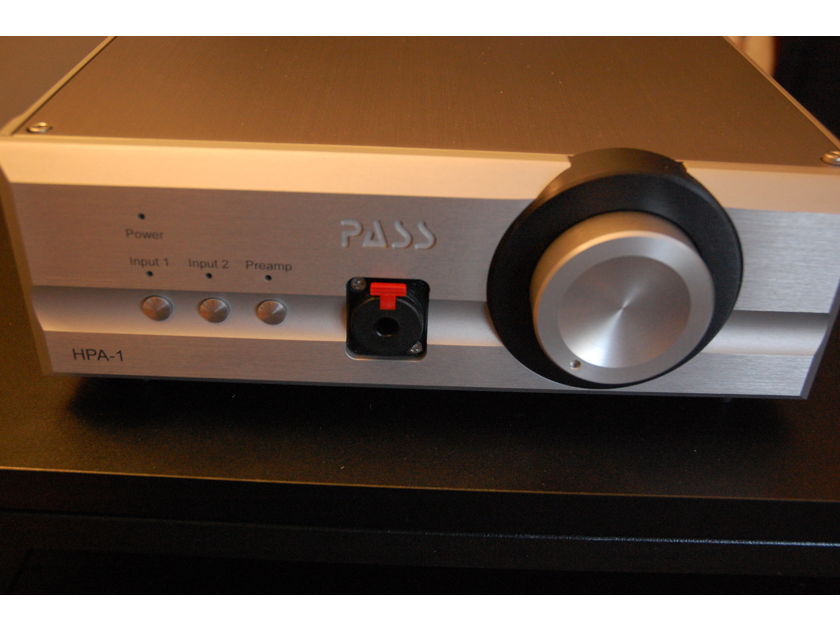 Pass Labs HPA-1 Wonderful Headphone Amp