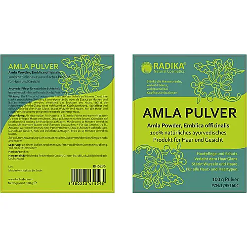 Amla Pulver Emblica officinalis 100 g