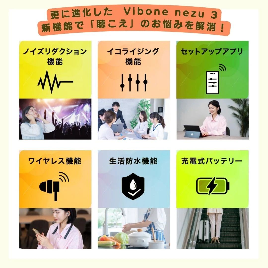 Vibone nezu 3の新機能