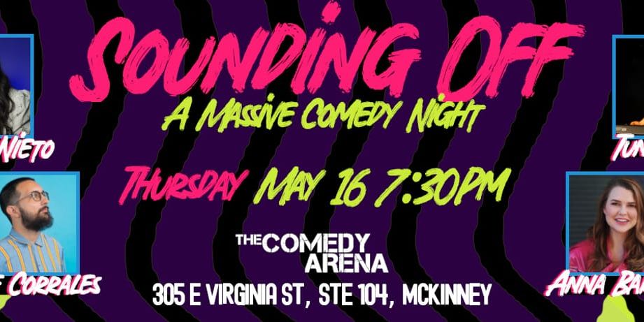 7:30 PM - Sounding Off: A Massive Comedy Night promotional image