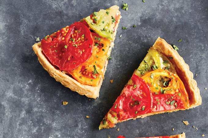 Heirloom Tomato Tart