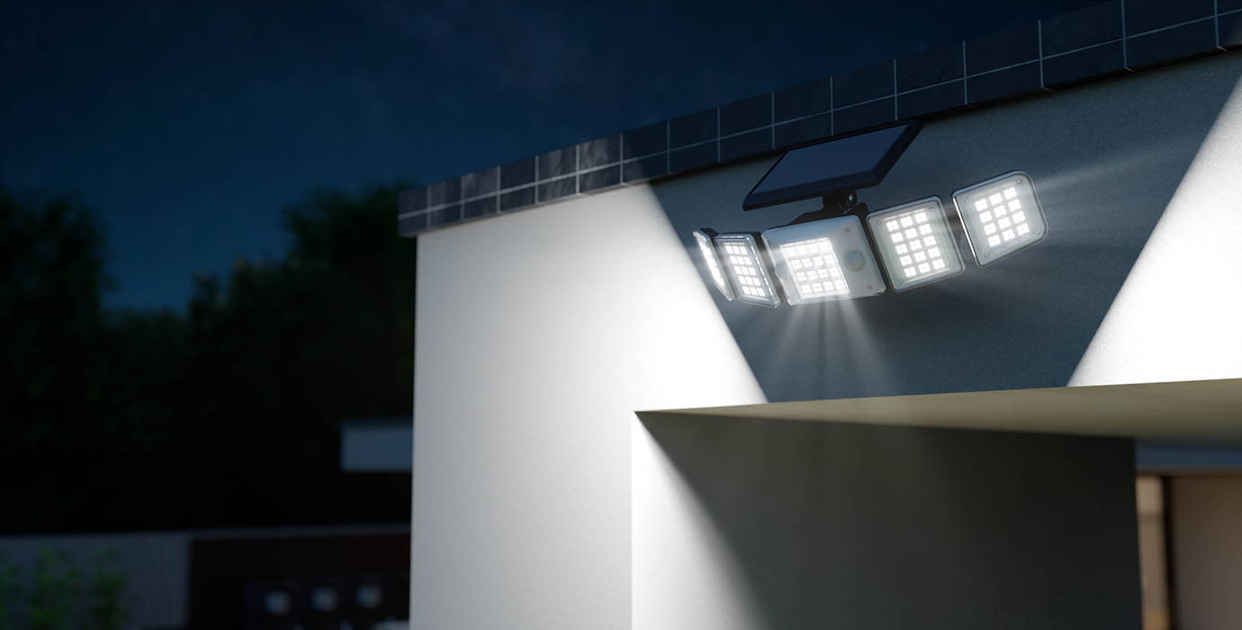 solar powered led outdoor light