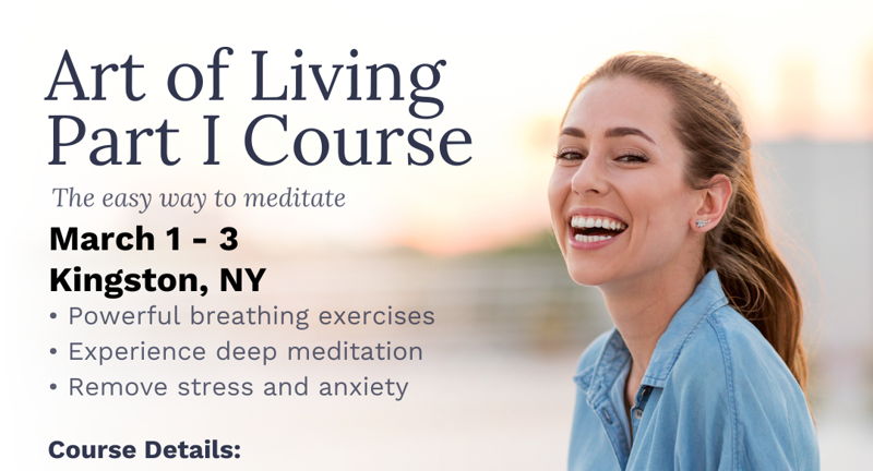 Art of Living Part 1 Course (SKY Breath Meditation)