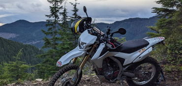 2016 HONDA CRF250L motorcycle for rent near Port Ludlow, WA