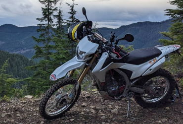 2016 HONDA CRF250L motorcycle for rent near Port Ludlow, WA