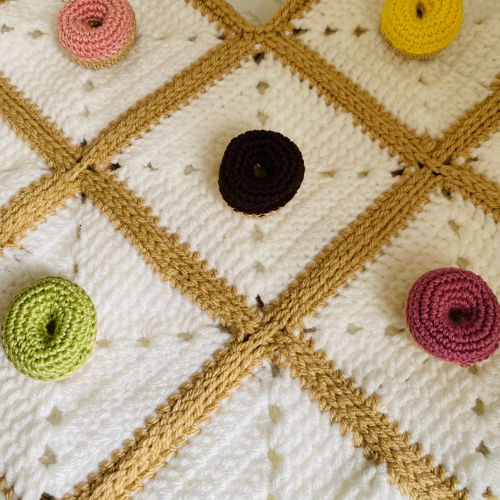Crochet Donut Handbag