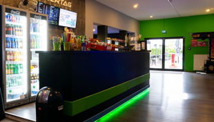 tresen draufsicht richtung eingang