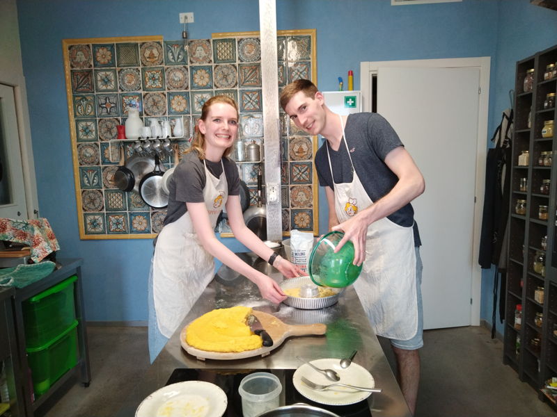 Cooking classes Castelnuovo del Garda: Viva la polenta! Cook, taste and create with us