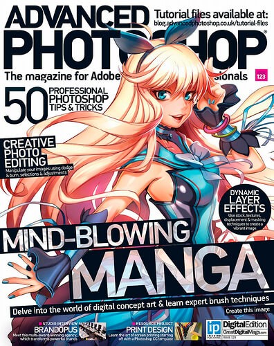 Advanced Photoshop 2014, 123 номер за июнь месяц