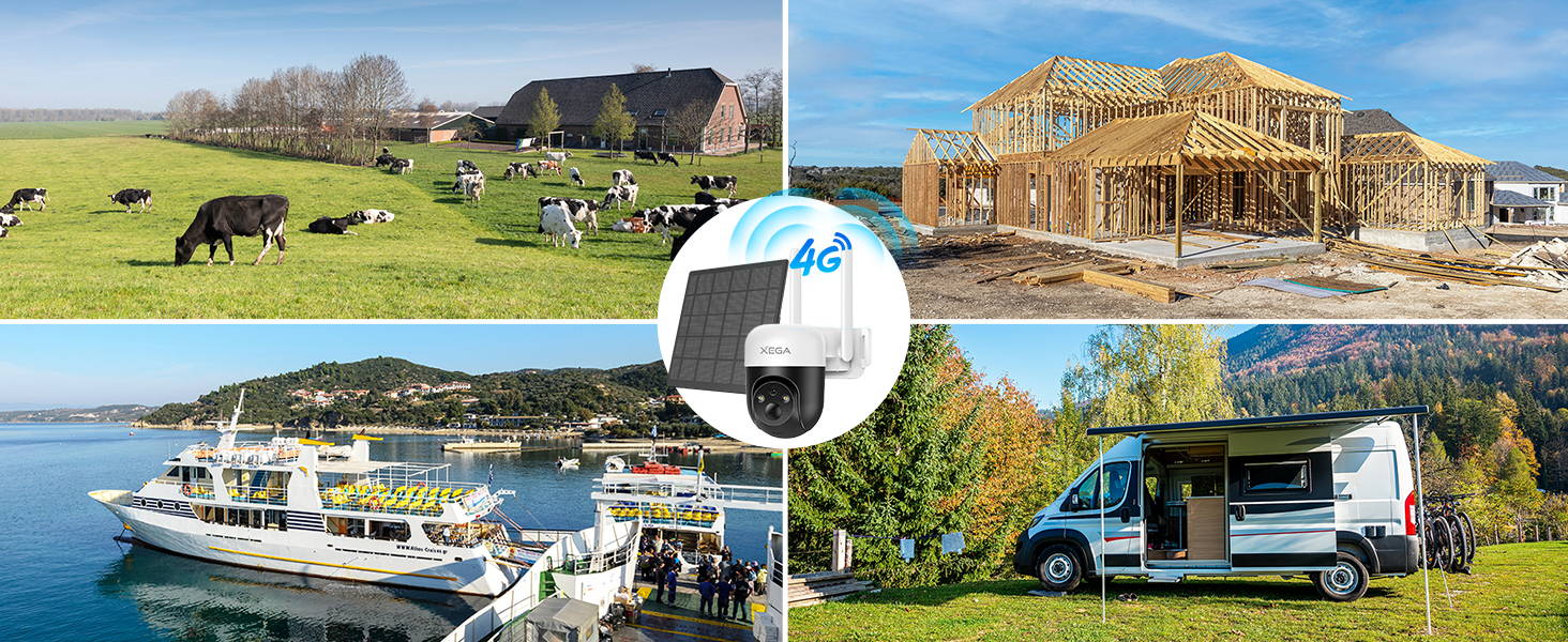 4G Solar-Kamera: Überall sicher! Egal ob Bauernhof, Baustelle, Hafen oder Camping – diese Kamera schützt Ihr Eigentum. Jetzt klicken!