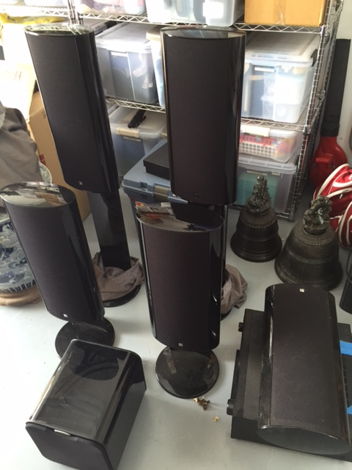 KEF KHT-9000 ACE 5.1 Black with Stands For Sale | Audiogon