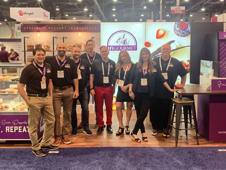 ifiGOURMET Team at 2019 IBIE Booth