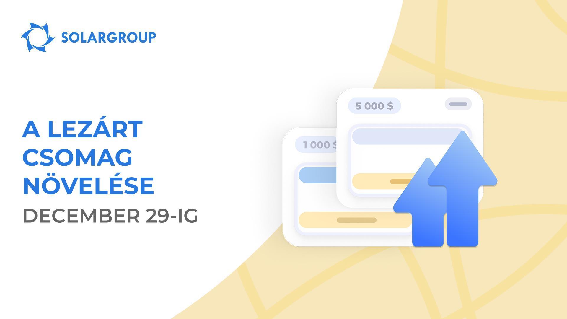 Speciális ajánlat a projekthez hűséges befektetőknek