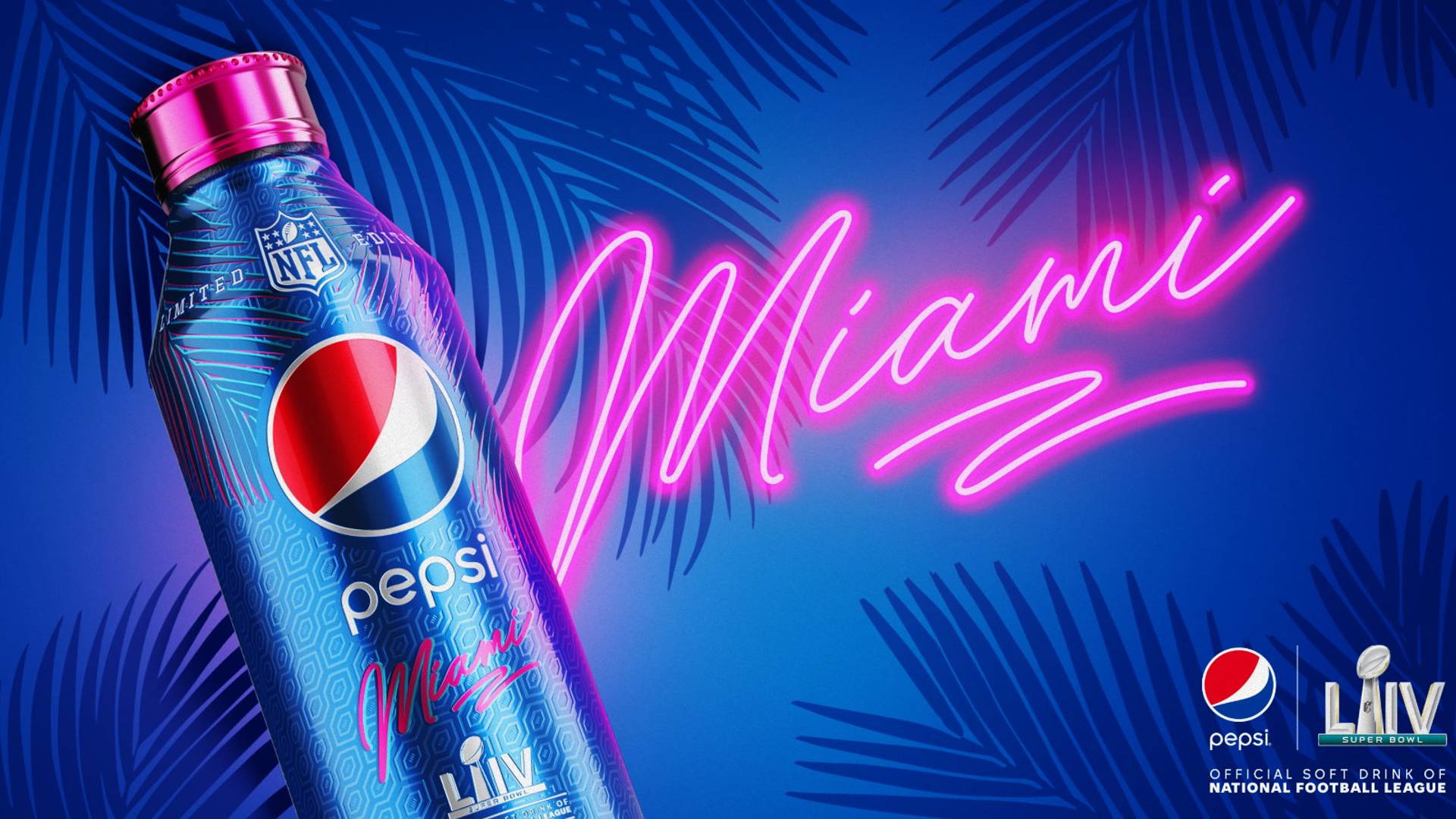 Pepsi Releases LimitedEdition Bottle With Some Miami Flavor For Super