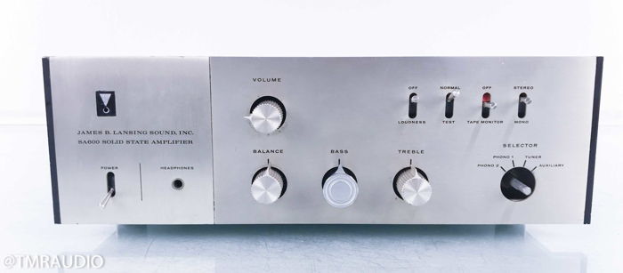 JBL SA600 Vintage Stereo Integrated Amplifier AS-IS (On...