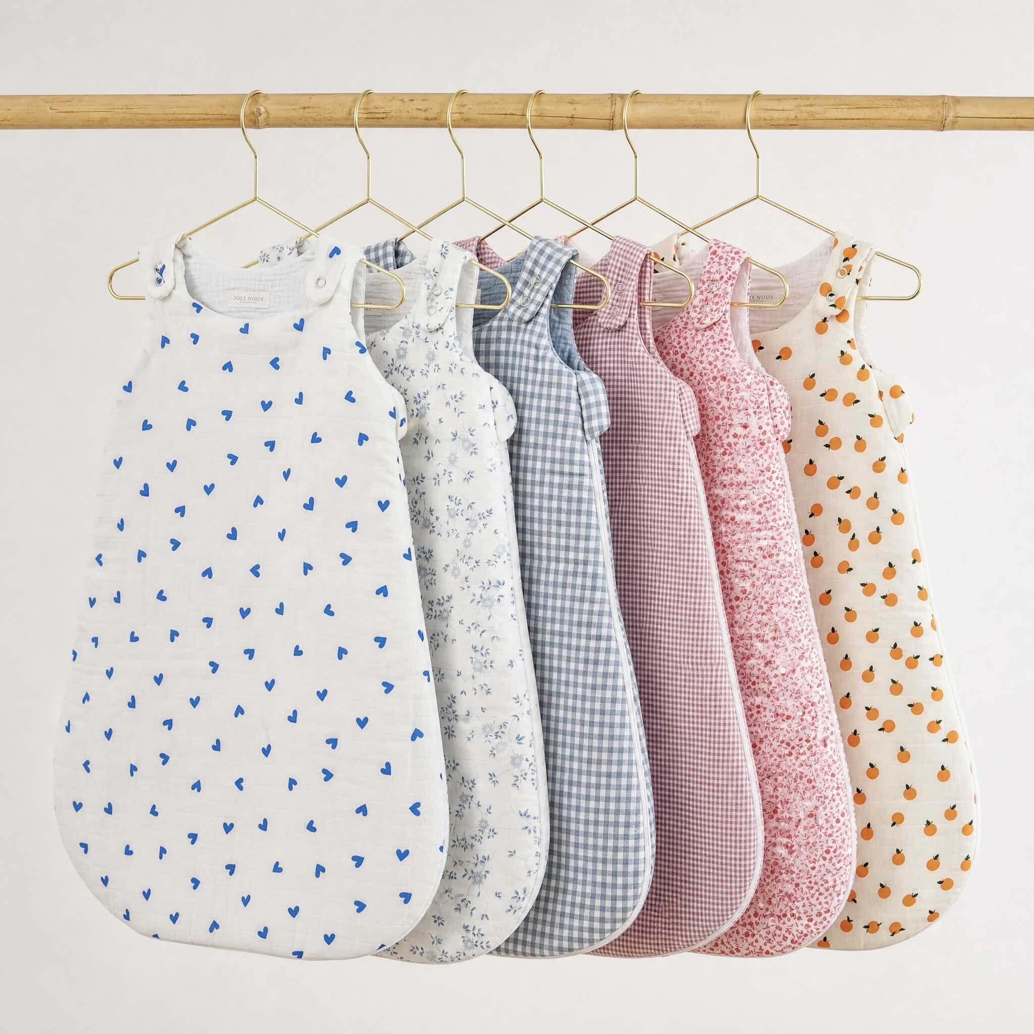 gigoteuse Joli Nous réversible ajustable élégant confort sécurité fabriquée portugal oeko-tex bébé nouveau-né cadeau naissance suisse parents haut de gamme