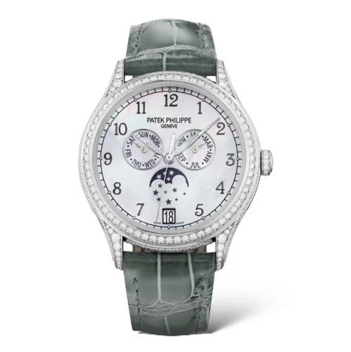 Patek Philippe Annual Calendar Complications Diamonds