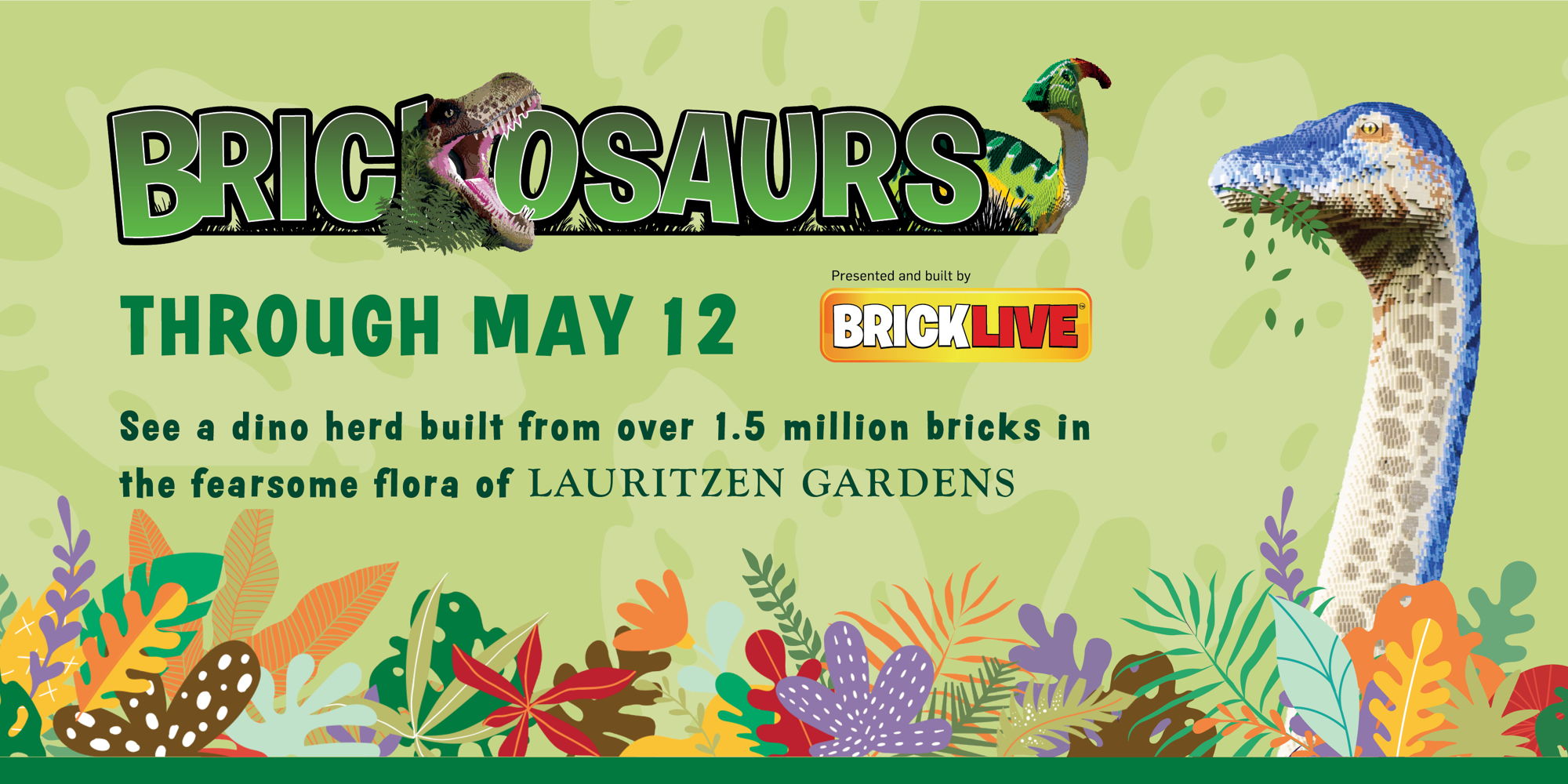 BRICKLIVE Brickosaurs promotional image