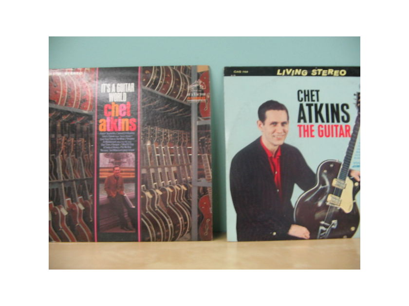 Chet Atkins Hollywood & more  - TAS Living Stereo NM Five LPs
