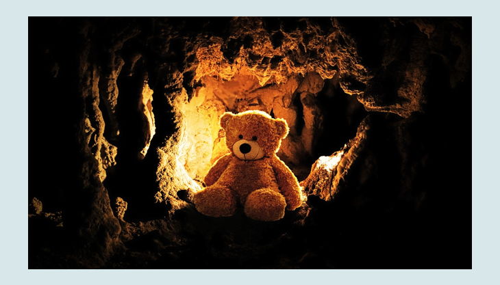 historische felsengaenge teddybär höhle px