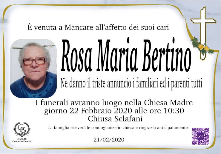 Rosa Maria Bertino