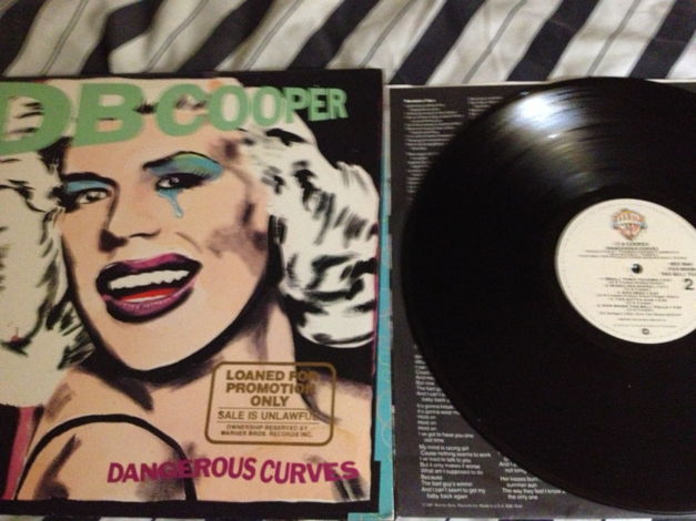 DB Cooper - Dangerous Curves Warner Brothers Records LP NM