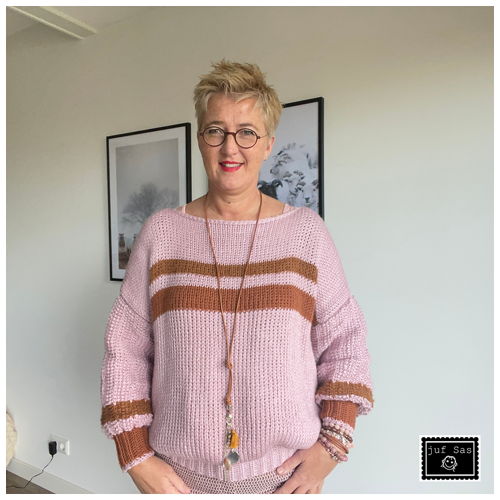 Haakpatroon trui Rosanne van juf Sas