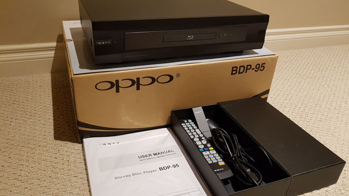 Oppo Digital BDP-95 Bluray Player  - Extremely Musical ...