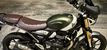 2025 TRIUMPH SCRAMBLER 400 X motorcycle for rent near Sarasota, FL