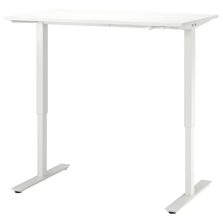 Standing/sitting desk from Ikea