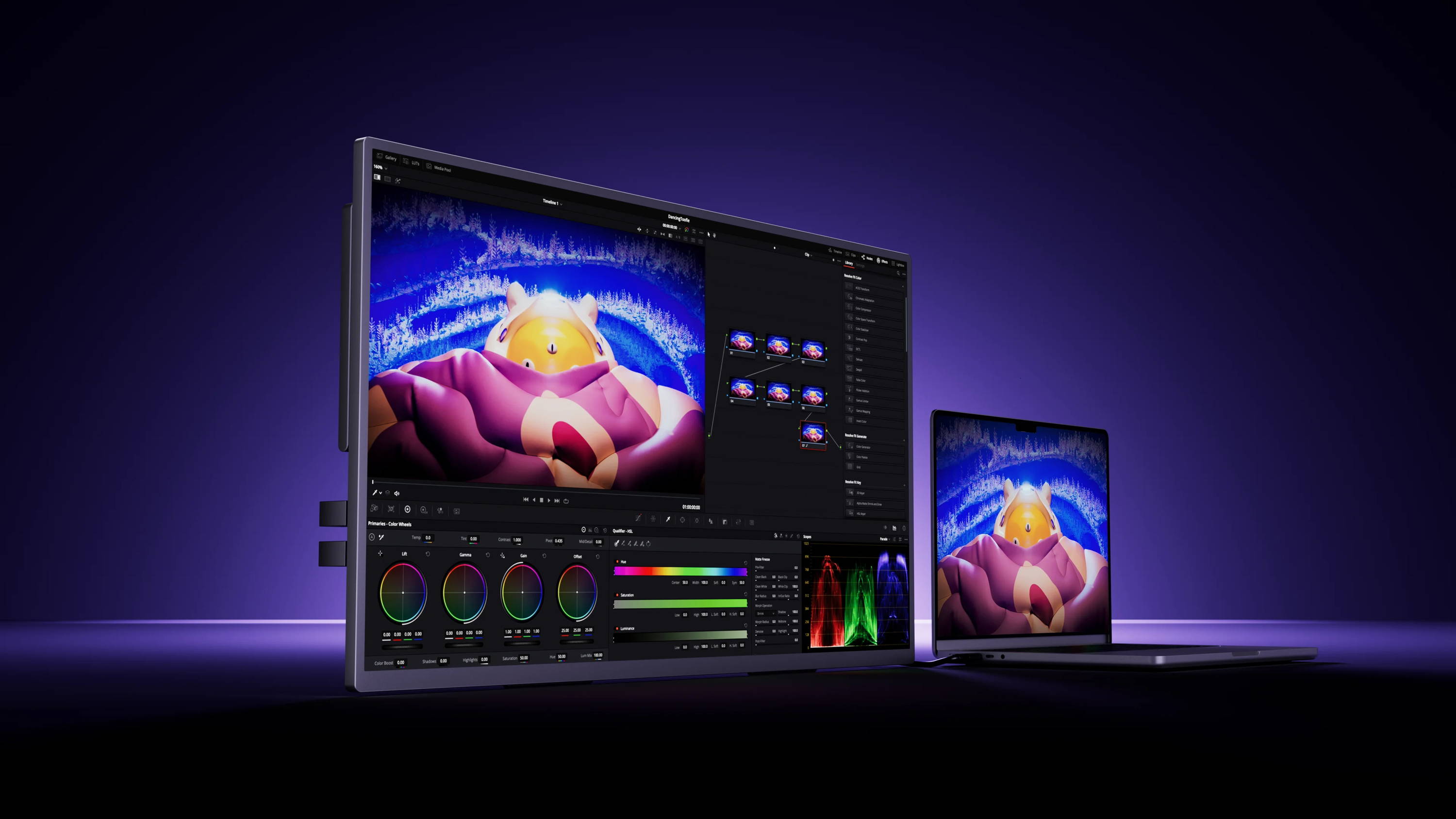 UColor 19 Apex - 19 Inch 4K UHD Monitor QLED 144Hz Computer Display with HDR