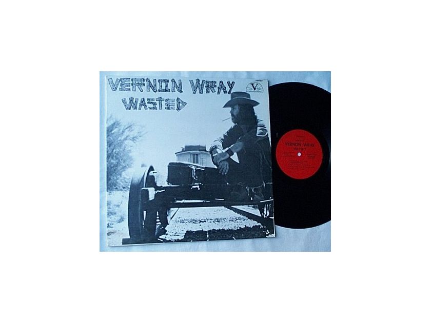 Vernon Wray Lp- - Wasted-very rare 1972 psych album-private label