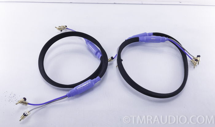 JPS Labs  Superconductor 3 Speaker Cables; Blue/Clear;...