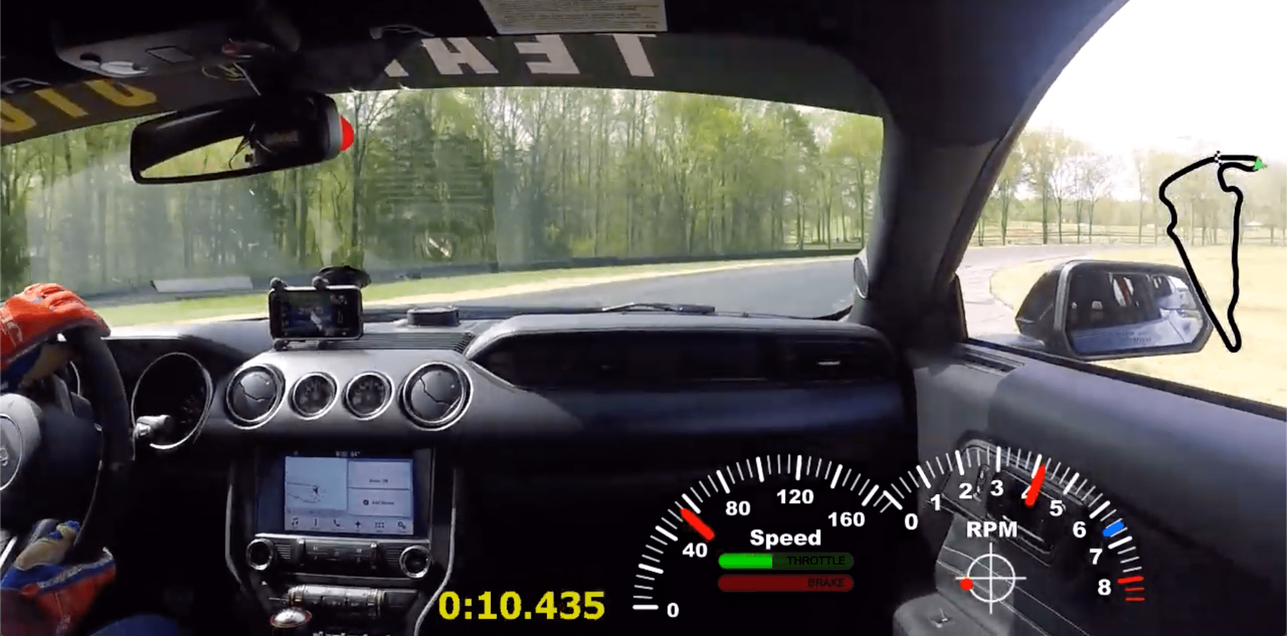 Does an earlier throttle application mean a better corner exit? Racers360