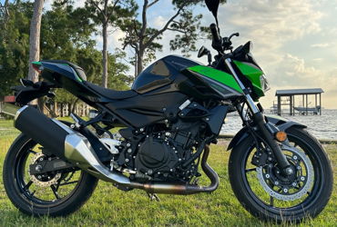 2022 KAWASAKI Z400 ABS motorcycle for rent near Gulf Shores, AL