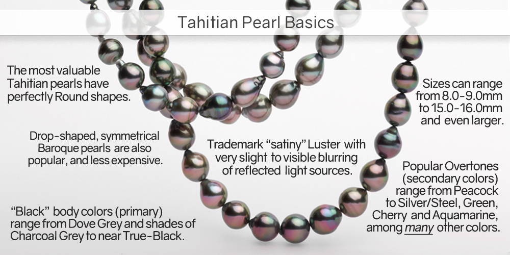 Tahitian Pearl Basics: What You Need to Know About Black Pearls