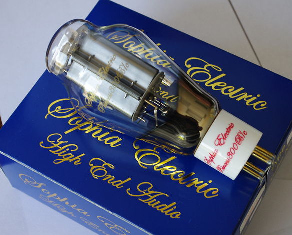 Sophia Electric Carbon Princess 300B tubes light used d...