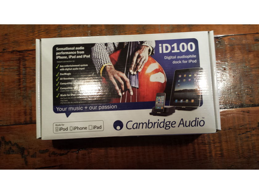 Cambridge Audio ID 100 Excellent Condtion - one owner