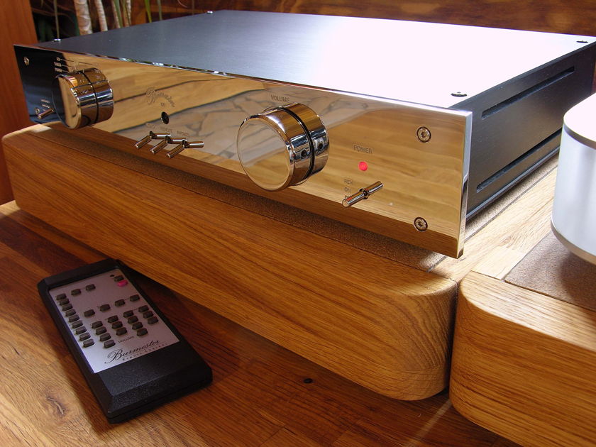 Burmester 877 mkII XLR Top-Line with Phono MC and Remote modules + Silver Wiring!