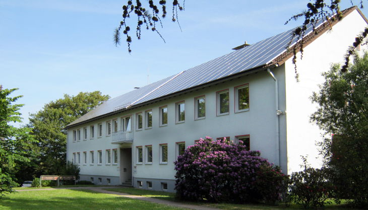 cvjm geschäftsstelle solar panele