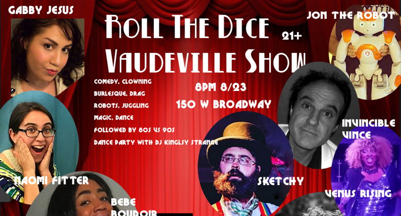 Vaudeville Show W Sketchy The Clown Aug 23 Eugene Weekly