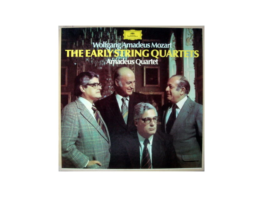DG / Mozart The Early String Quartets, - AMADEUS QUARTET, MINT, 4LP Box Set!