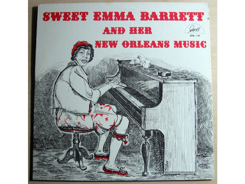 Emma Barrett - Sweet Emma Barrett And Her New Orleans Music G.H.B. Records ‎– GHB-141