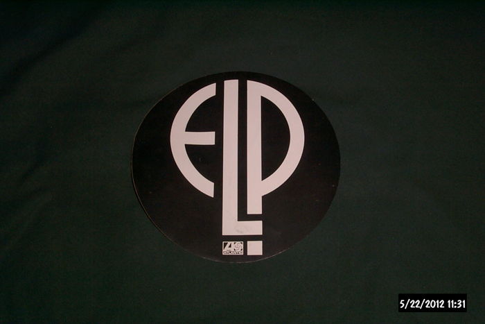 ELP - Atlantic Records Promo Logo Sticker