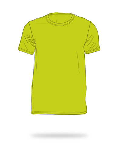 safety green 100% cotton round neck shirts sj clothing manila philippines