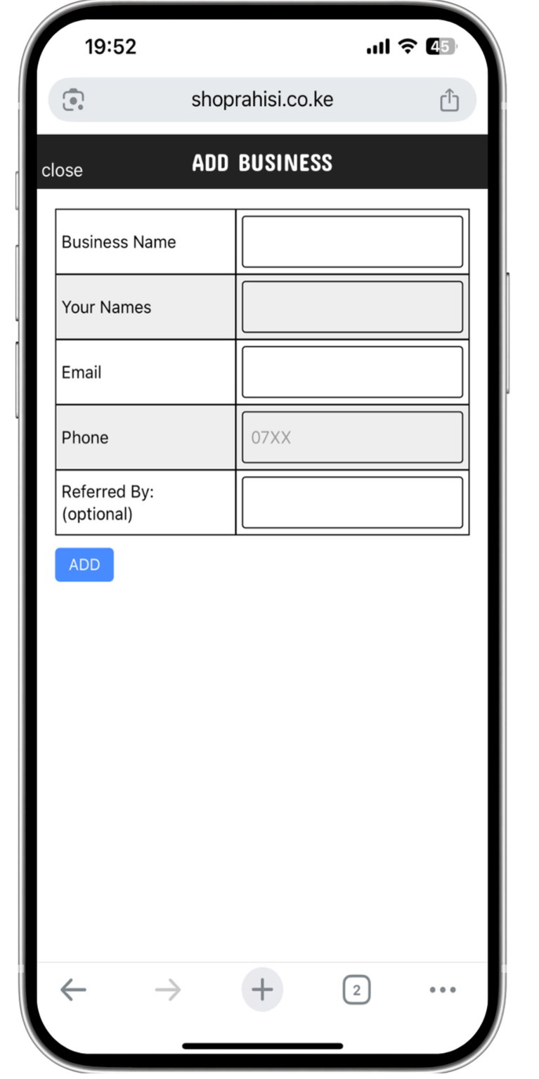 signup
